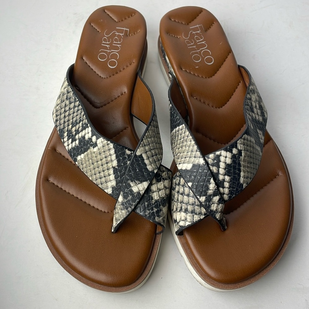 Franco Sarto Darious Criss Cross Sandals